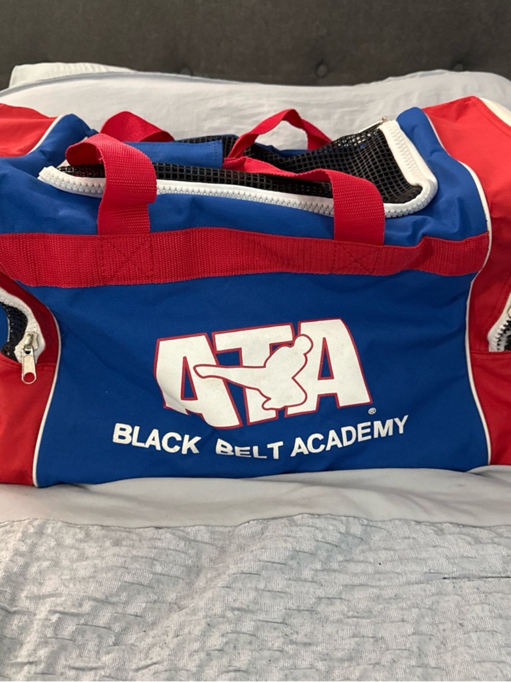 21” ATA Black Belt Academy Duffel Bag - Blue & Red